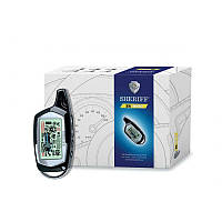 Автосигналізація  Sheriff ZX-1075 2way  2 брелоки/1-дв./LCD дисп/турботаймер/пошук авто на паркінгу