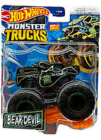 Машинка-внедорожник Hot Wheels Monster truck Bear Devil 3/5 More Neonsense - 2023