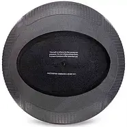 М'яч медичний медбол Medicine Ball вага 10 кг сіро-чорний, фото 3