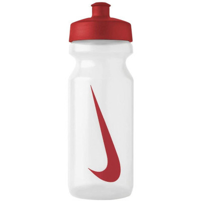 Оригінал! Бутылка для воды Nike Big Mouth Bottle 2.0 22 OZ білий, червоний 650 мл N.000.0042.944.22