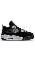 Чоловічі кросівки Nike Air Jordan 4 Black White