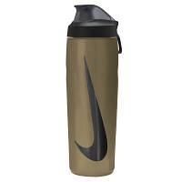 Бутылка для воды Nike Refuel Bottle Locking Lid 24 OZ золотистий, чорний 709 мл N.100.7668.728.24