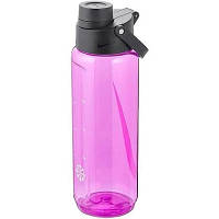 Бутылка для воды Nike TR Renew Recharge Chug Bottle 24 OZ рожевий, чорний, білий 709 мл N.100.7636.644.24