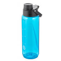 Бутылка для воды Nike TR Renew Recharge Chug Bottle 24 OZ блакитний, чорний, білий 709 мл N.100.7636.445.24
