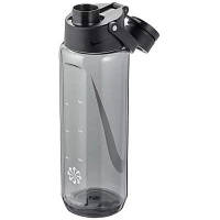 Бутылка для воды Nike TR Renew Recharge Chug Bottle 24 OZ антрацит, чорний, білий 709 мл N.100.7636.072.24