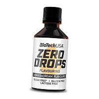 Заменитель питания BioTechUSA Zero Drops 50 ml 100 servings Cookies Cream VK, код: 7595214