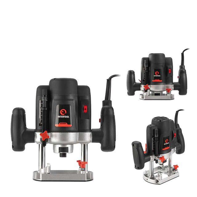 Фрезер ручний електричний 1200 Вт, 11500-30000 об/хв, цанга 6-8 мм INTERTOOL WT-0920, фото 1