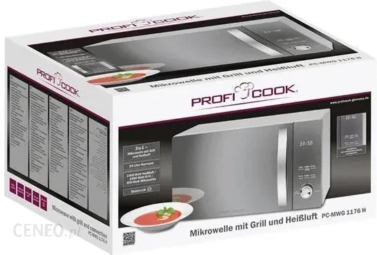 Мікрохвильова піч ProfiCook PC-MWG 1176 H