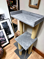 Високі ігрові комплекси з домівками та гамаками