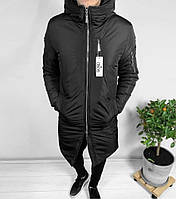 Мужская куртка зимняя парка Asos черная