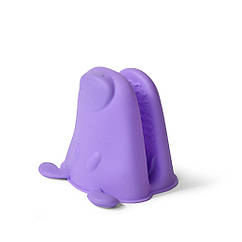 Прихватки 9.5х8см з силікону Fissman Бузковий