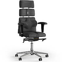 Кресло KULIK SYSTEM PYRAMID Ткань с подголовником со строчкой Черный (9-901-WS-MC-0507) SB, код: 1669083