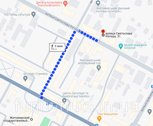 Схема проїзду