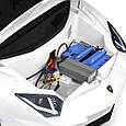 Дитячий двомісний електромобіль Lamborghini Aventador SVJ 24V (білий колір), фото 6