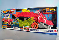 Хот Вілс Паща дракона Hot Wheels City Car Dragon Launch Transporter GTK42