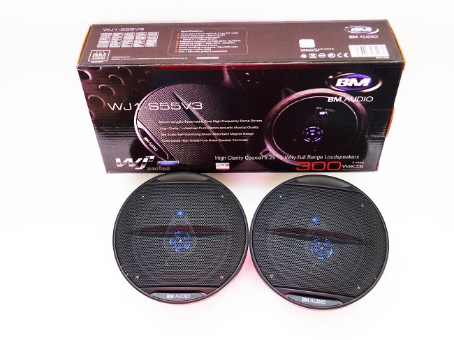 Динаміки в авто колонки 13 см "Boschmann" WJ1-S55V3 - 300W/80дб/4-way speaker, фото 1