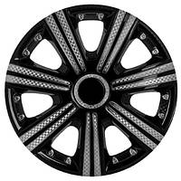 Ковпаки на колеса R15 Star DTM Super Black (карбон)