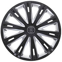 Ковпаки колес R16 Гіга Super Black (4шт) - Плоскі - Зад