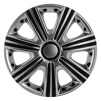 Ковпаки на колеса R15 Star DTM Super Silver (карбон)