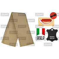 Оплет керма б/к шкіра "M" (37-38см) ВG голка+нитка 10.5 см 4шва "Elegant" 105 092 37/38 (бежева/гладка)