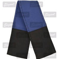 Оплет керма б/к шкіра "M" (37-38см) ВК/BL голка+нитка 10.5 см 4шва "Elegant" 105 067 37/38 (гладка)