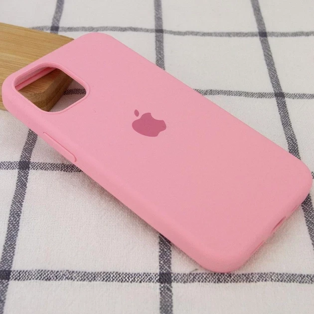 Чохол силіконовий для Айфон 13 Pro Max / Silicone Full Case для iPhone 13 Pro Max (Рожевий / Light pink), фото 1