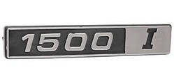 Емблема-напис "1500 I" 2 пуклі