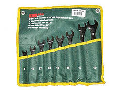 Набір  ключів комбін. ( 8шт)  8-19мм "KING STD" (KSR-1-008) сумка