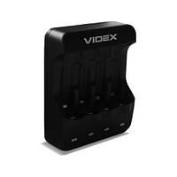 Зарядна для батарейок АКВ VIDEX VCH-N400 (АА+ААА) (4-х канальна)