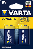 Батарейка "Крона" лужна 6LR61 "VARTA ENERGY" блист 2 шт.