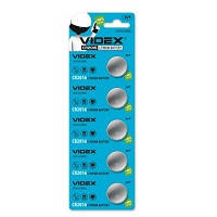 Батарейка CR1220 3V 2x1.6 "VIDEX" (1блістер-5шт) У пультах ФМ-модуляторів