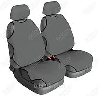 Майки передніх авто сидінь Beltex Cotton 11510 сіра/темно передня бавовна