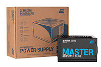 Блок питания 2E MASTER POWER (550W), >80%, 80+ White, 120mm, 1xMB 24pin(20+4), 1xCPU 8pin(4+4), 3xMolex,