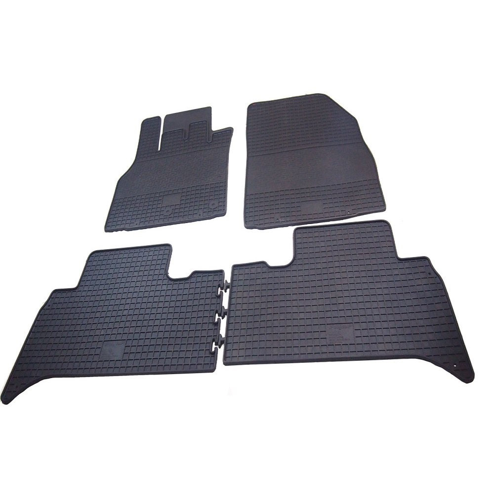 Авто килимки гумові Renault Scenic II 2001-/Grand Scenic 03-/Scenic 3 09 - (4шт) POLITEP, фото 1