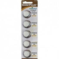 Батарейка CR2025 2x2.5 "GP" (1блістер-5шт) Lithium