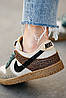 Кросівки Nike SB Dunk Low Safari Brown Beige / Найк СБ Данк Сафарі Низькі Коричневі з Бежевим, фото 8