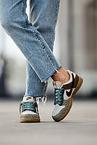 Кросівки Nike SB Dunk Low Safari Brown Beige / Найк СБ Данк Сафарі Низькі Коричневі з Бежевим, фото 6