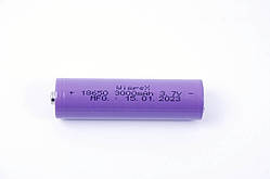 Батарея акумуляторна 18650 Li-Ion Wimpex (3000mAh) 3,7V (фіолетовий) + захист