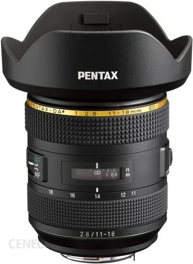 Об'єктив Pentax 11-18mm F2.8ED DC AW HD DA