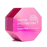 Gaston Розовые гидрогелевые патчи для глаз Shooting Star Season2 Aurora Pink Eye Patch, 60 шт.