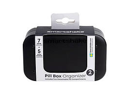 Таблетниця Smartshake Pillbox Organiser 2-pack Black