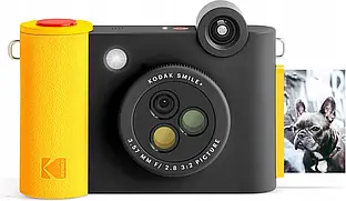 Фотоапарат Kodak SMILE+ 2w1 Aparat Cyfrowy  5MP / Natychmiastowy + Bluetooth do Telefonu ZINK - czarny