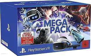 Окуляри віртуальної реальності Sony PlayStation VR Mega Pack