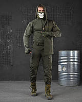 Тактичний армійський костюм 3в1 олива весна-літо, чоловічий військовий польовий комплект рипстоп армійський для зсу