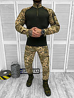 Літній тактичний костюм 5.11 піксель сорочка штани поплін, легка військова полегшена бойова форма для ссу