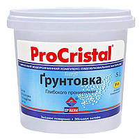 Грунт акриловый ProCristal IР-01 5 л Белый CS, код: 7787299