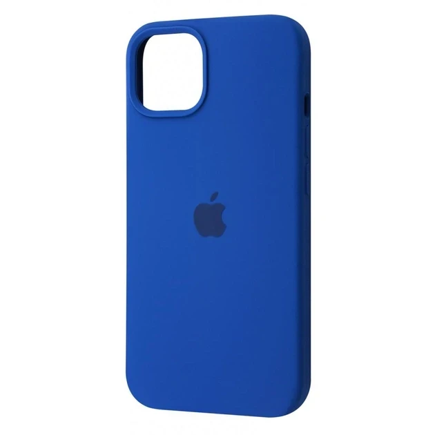 Чохол силіконовий для Айфон 13 Pro Max / Silicone Full Case для iPhone 13 Pro Max (Синій /Dark blue), фото 1