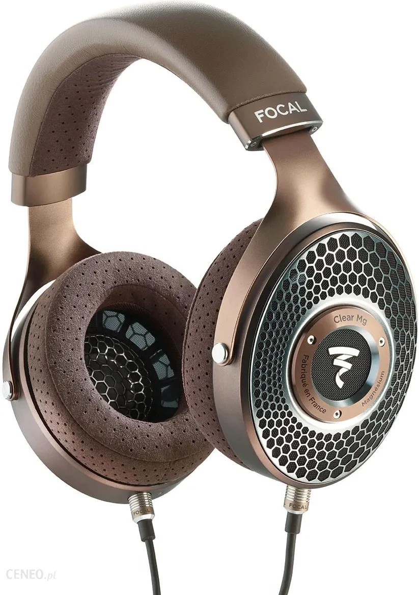 Навушники Focal Clear Mg brązowy