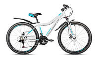 Велосипед женский со скоростями 26 Avanti Calypso Lockout 15 Lady бело-синий