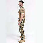 🔥 Костюм тактичний, убакс з коротким рукавом+штани "Esdy" (Multicam) нгу, нацгвардії військова зсу, мультикам, фото 8